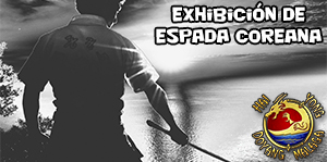 Exhibición de espada coreana