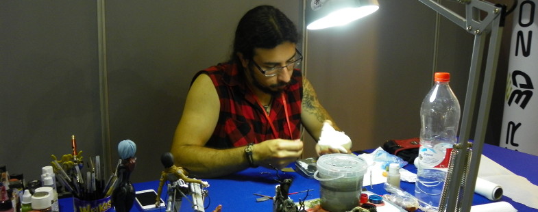 Antonio Rodríguez, tuneado de figuras manga