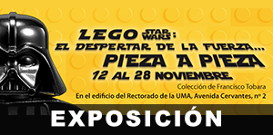 RECTORADO, 12-28 NOV: Lego Star Wars: El despertar de La Fuerza… pieza a pieza RECTORADO, 12-28 NOV: Lego Star Wars: El despertar de La Fuerza… pieza a pieza